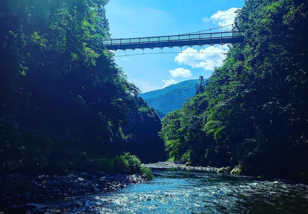渓流釣り